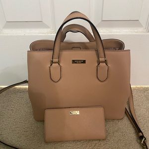 Kate Spade purse with matching wallet